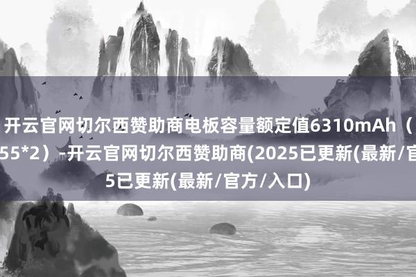 开云官网切尔西赞助商电板容量额定值6310mAh(双电芯3155*2)-开云官网切尔西赞助商(2025已更新(最新/官方/入口)